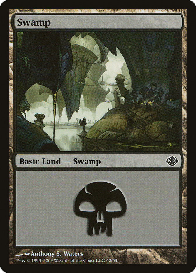 Swamp (62) [Duel Decks: Garruk vs. Liliana] | Game Grid - Logan