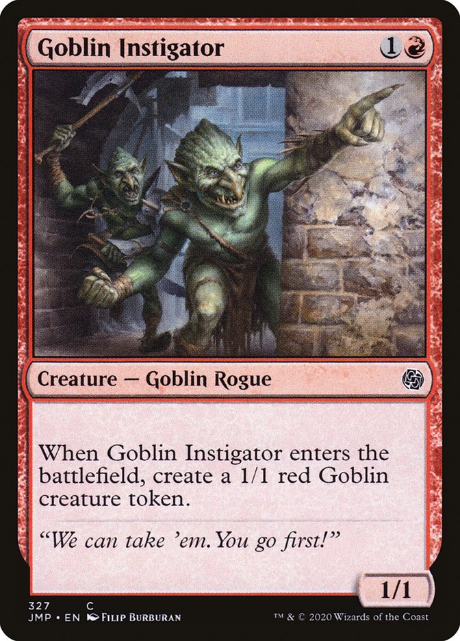 Goblin Instigator [Jumpstart] | Game Grid - Logan