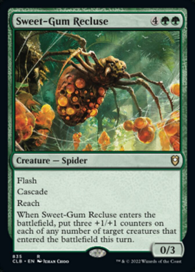 Sweet-Gum Recluse [Commander Legends: Battle for Baldur's Gate] | Game Grid - Logan