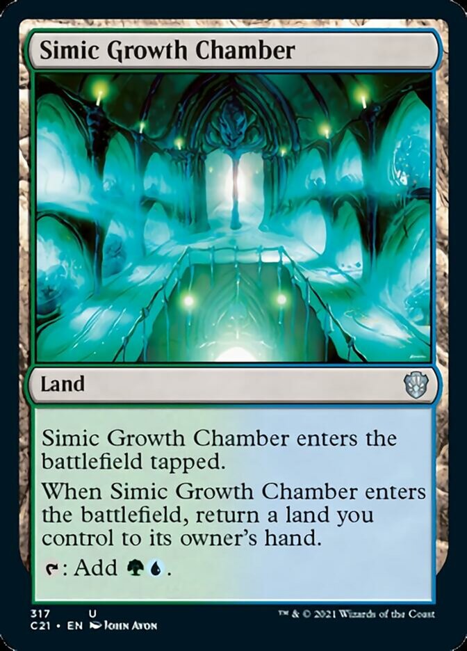 Simic Growth Chamber [Commander 2021] | Game Grid - Logan