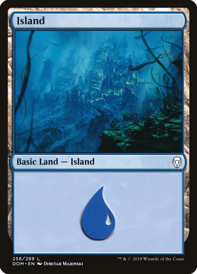 Island (256) [Dominaria] | Game Grid - Logan