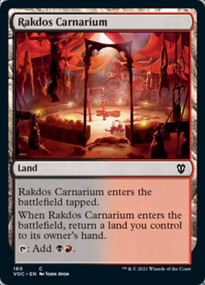 Rakdos Carnarium [Innistrad: Crimson Vow Commander] | Game Grid - Logan