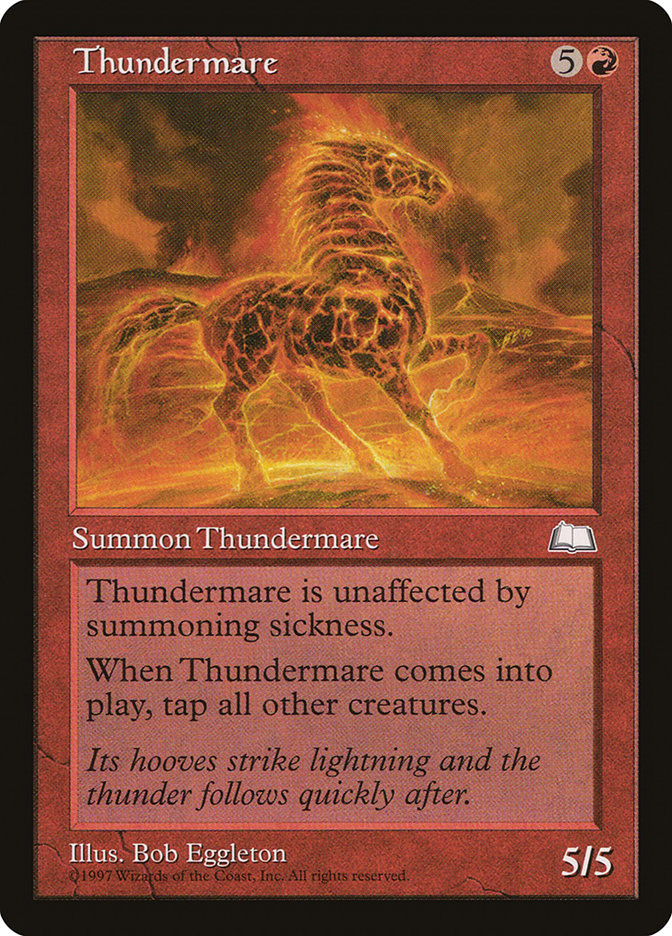 Thundermare [Weatherlight] | Game Grid - Logan