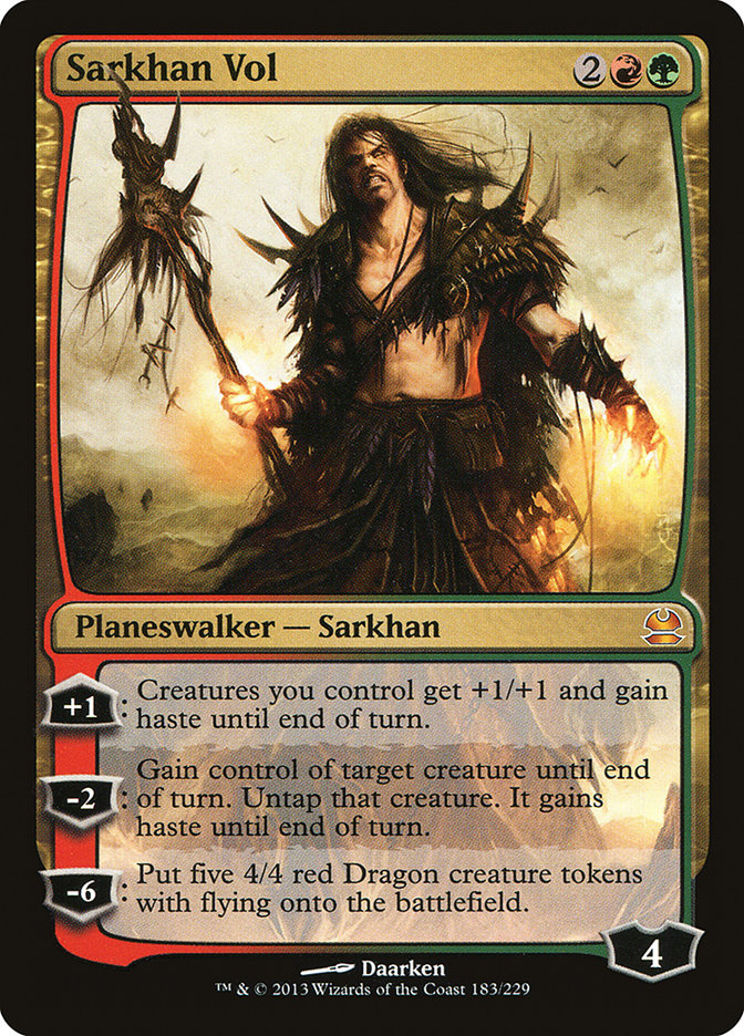 Sarkhan Vol [Modern Masters] | Game Grid - Logan