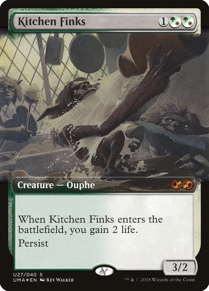 Kitchen Finks (Topper) [Ultimate Masters Box Topper] | Game Grid - Logan