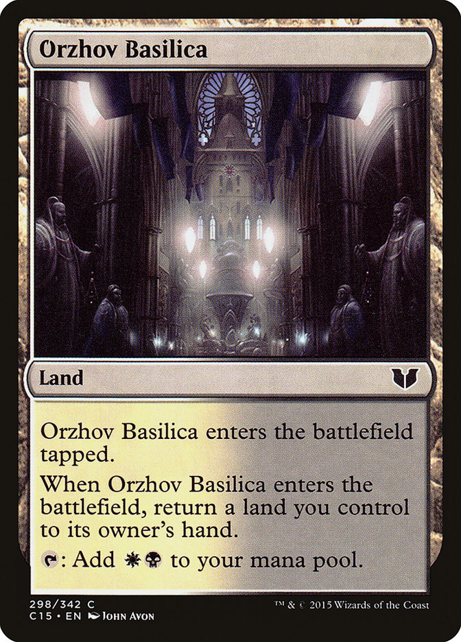 Orzhov Basilica [Commander 2015] | Game Grid - Logan