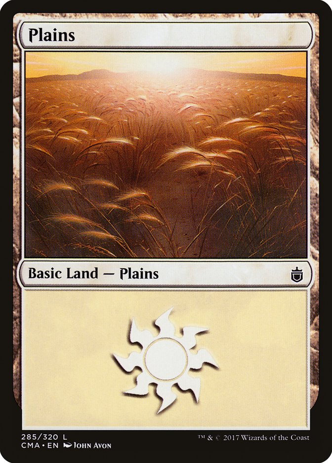 Plains (285) [Commander Anthology] | Game Grid - Logan