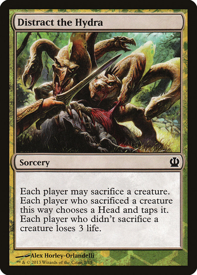 Distract the Hydra [Theros Face the Hydra] | Game Grid - Logan