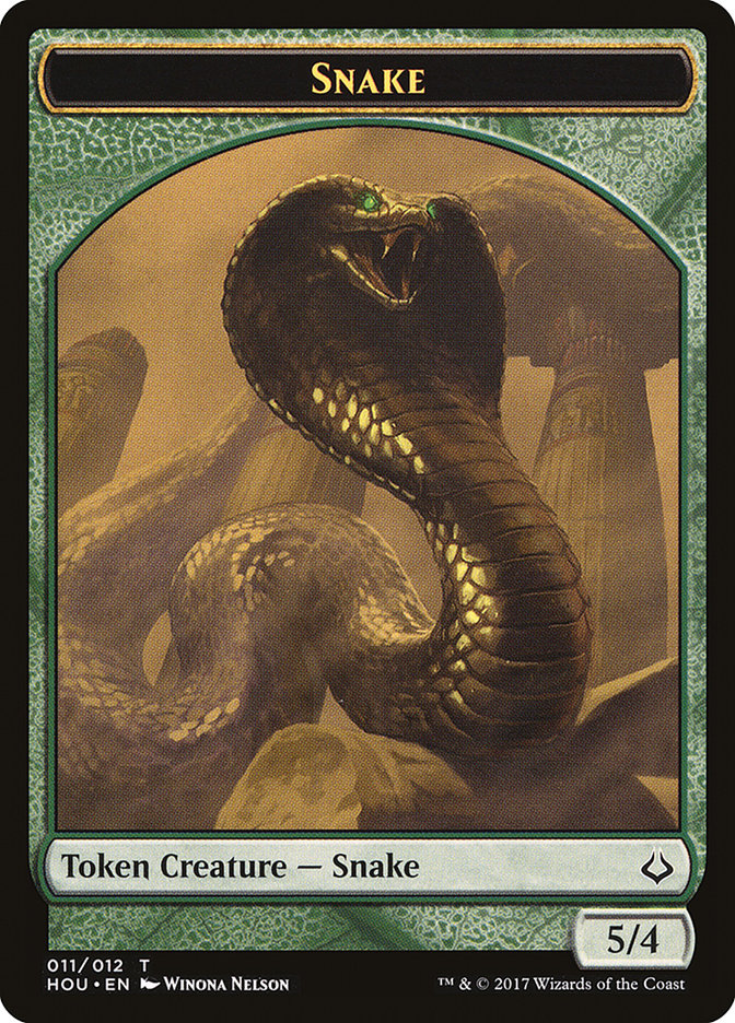 Snake Token [Hour of Devastation Tokens] | Game Grid - Logan