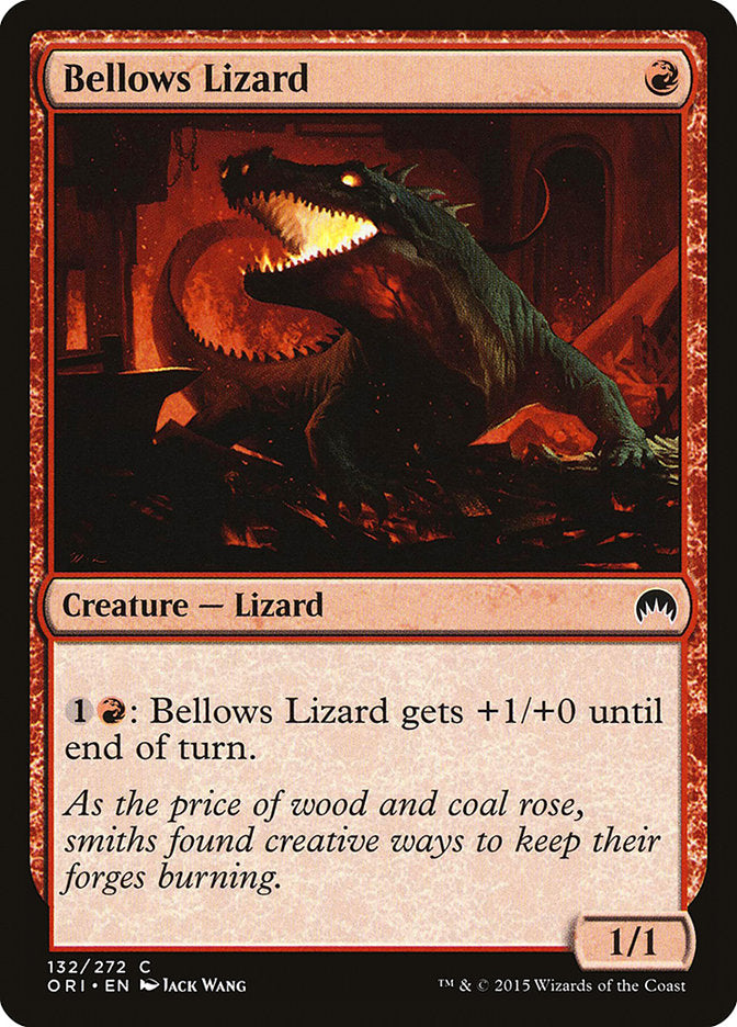 Bellows Lizard [Magic Origins] | Game Grid - Logan