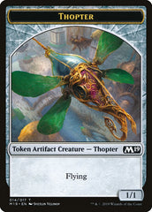 Knight // Thopter Double-Sided Token (Game Night) [Core Set 2019 Tokens] | Game Grid - Logan