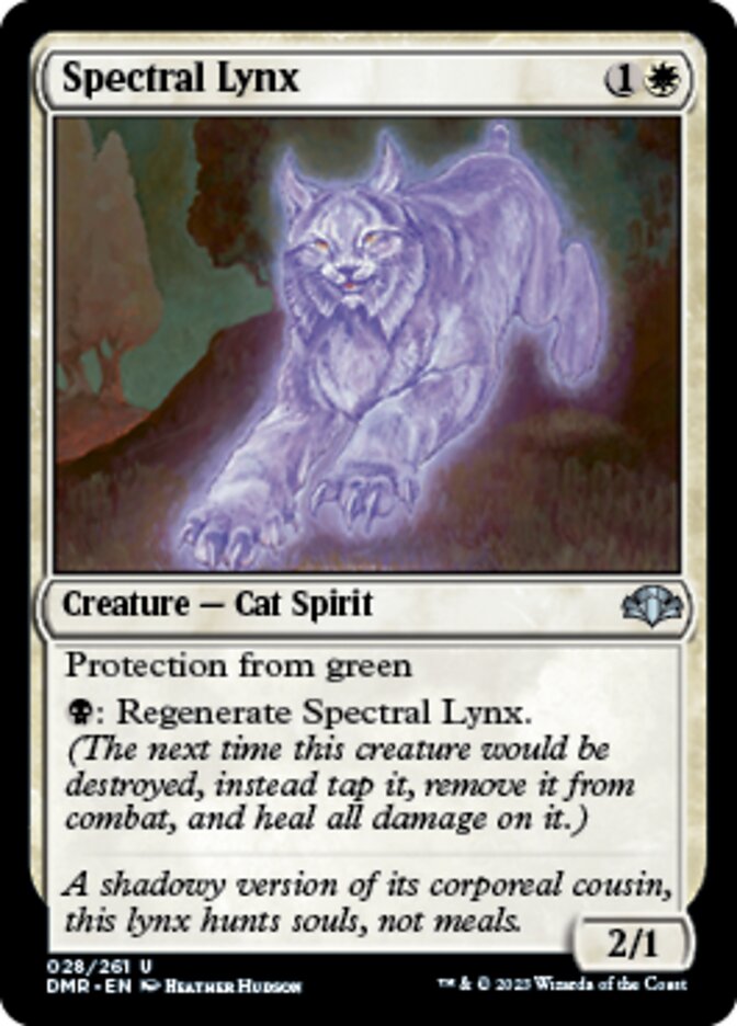 Spectral Lynx [Dominaria Remastered] | Game Grid - Logan