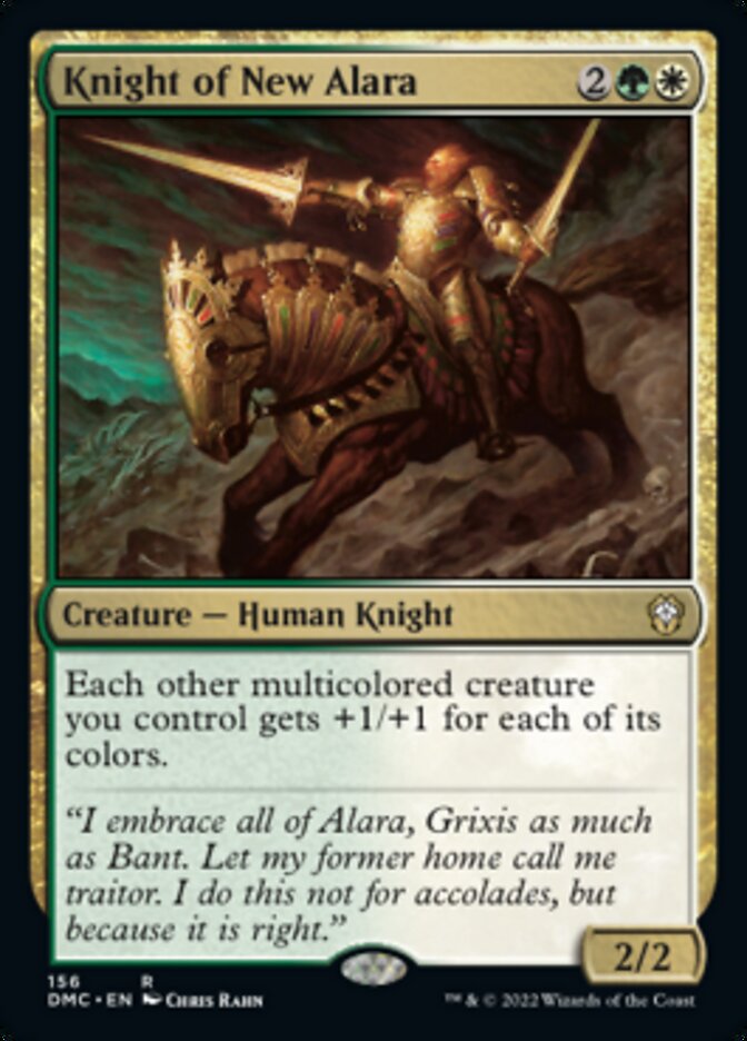 Knight of New Alara [Dominaria United Commander] | Game Grid - Logan