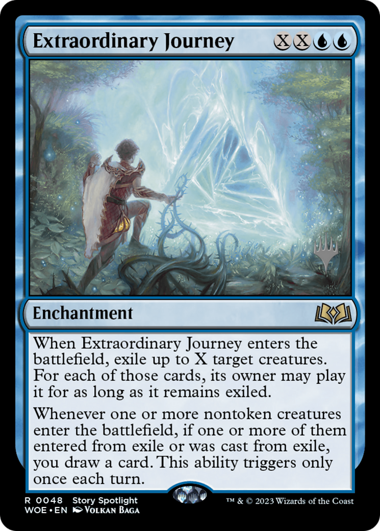 Extraordinary Journey (Promo Pack) [Wilds of Eldraine Promos] | Game Grid - Logan