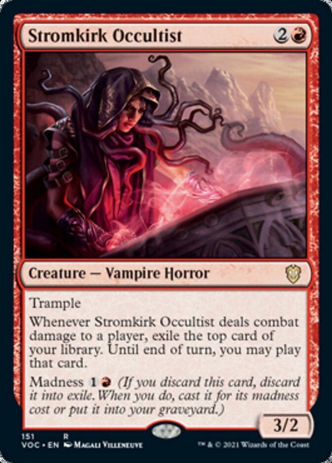 Stromkirk Occultist [Innistrad: Crimson Vow Commander] | Game Grid - Logan