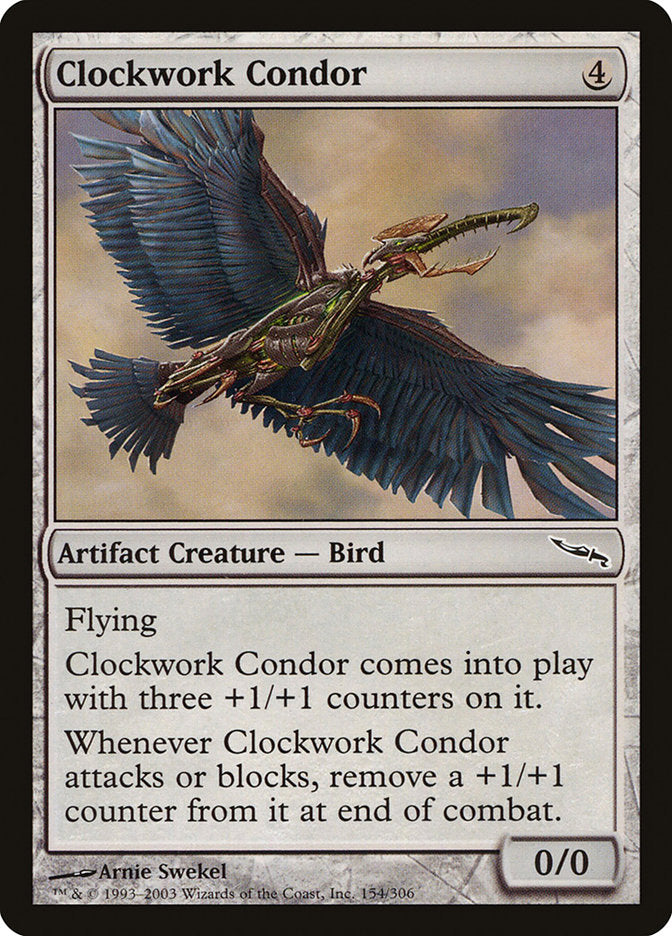 Clockwork Condor [Mirrodin] | Game Grid - Logan
