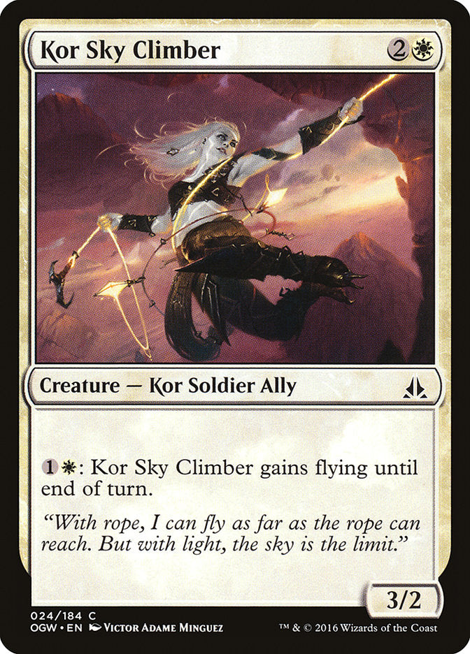 Kor Sky Climber [Oath of the Gatewatch] | Game Grid - Logan