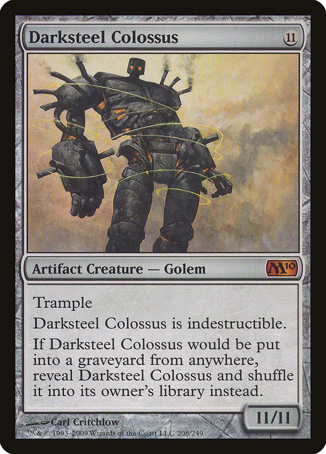 Darksteel Colossus [Magic 2010] | Game Grid - Logan