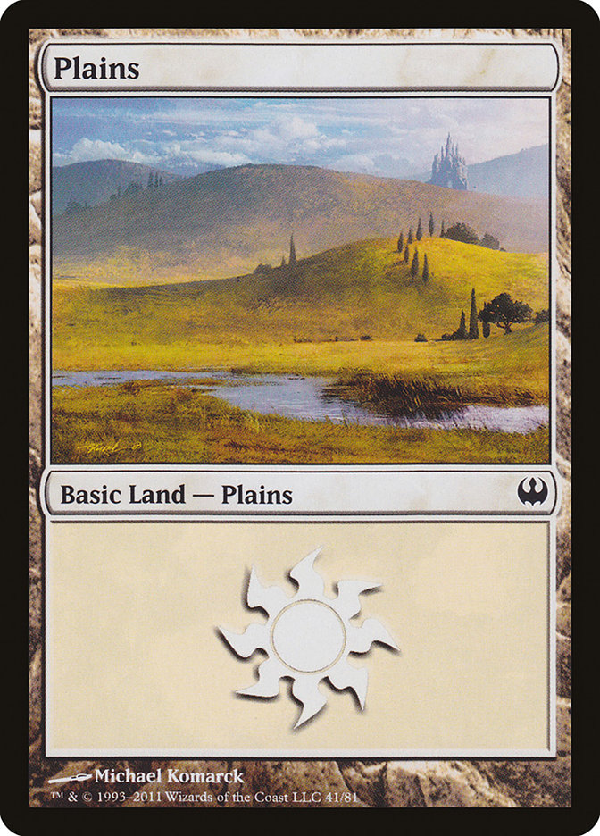 Plains (41) [Duel Decks: Knights vs. Dragons] | Game Grid - Logan