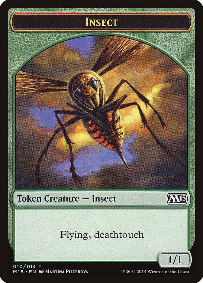 Insect Token [Magic 2015 Tokens] | Game Grid - Logan