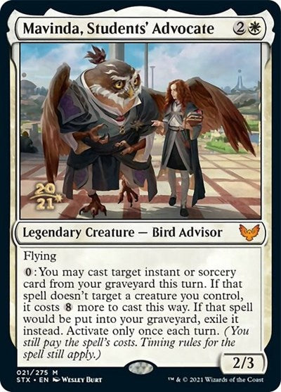 Mavinda, Students' Advocate [Strixhaven: School of Mages Prerelease Promos] | Game Grid - Logan