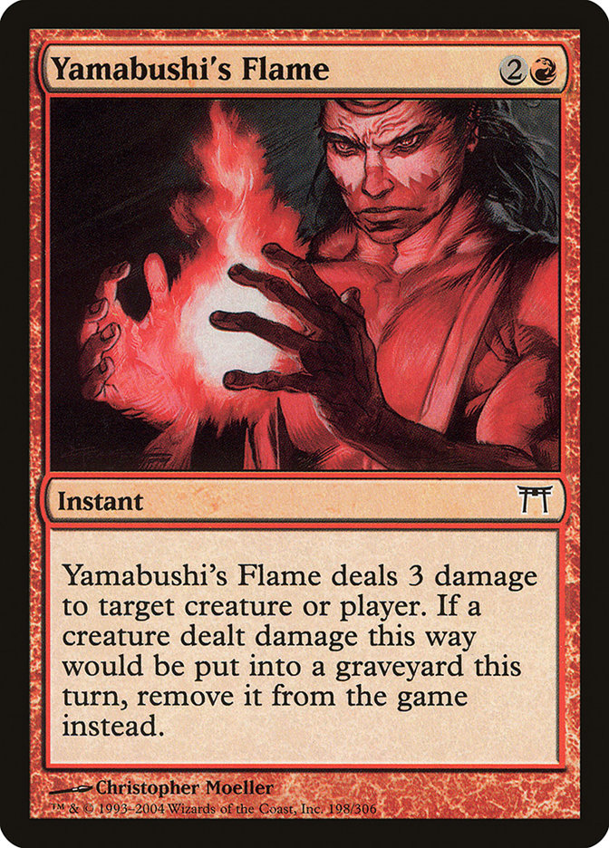 Yamabushi's Flame [Champions of Kamigawa] | Game Grid - Logan
