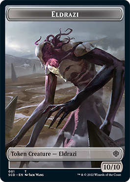Eldrazi // Soldier Double-Sided Token [Starter Commander Decks] | Game Grid - Logan