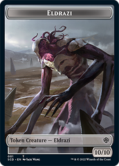 Eldrazi // Soldier Double-Sided Token [Starter Commander Decks] | Game Grid - Logan