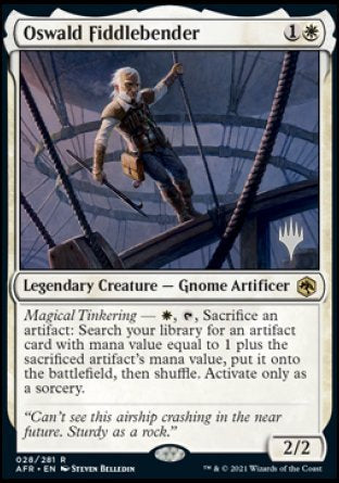 Oswald Fiddlebender (Promo Pack) [Dungeons & Dragons: Adventures in the Forgotten Realms Promos] | Game Grid - Logan