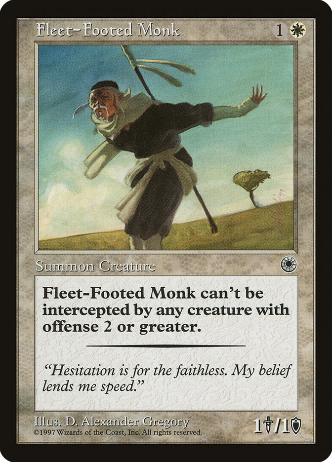 Fleet-Footed Monk [Portal] | Game Grid - Logan