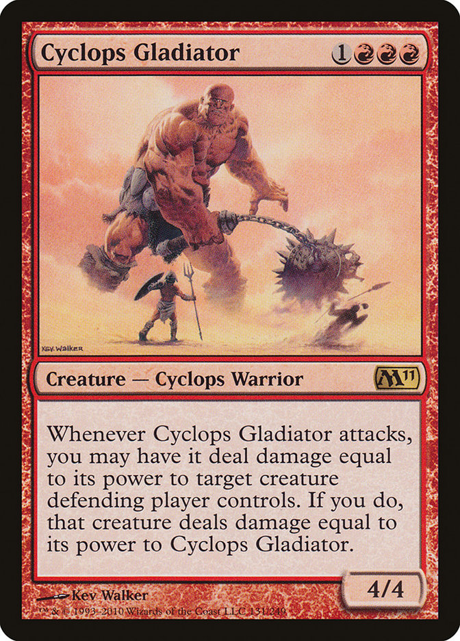 Cyclops Gladiator [Magic 2011] | Game Grid - Logan