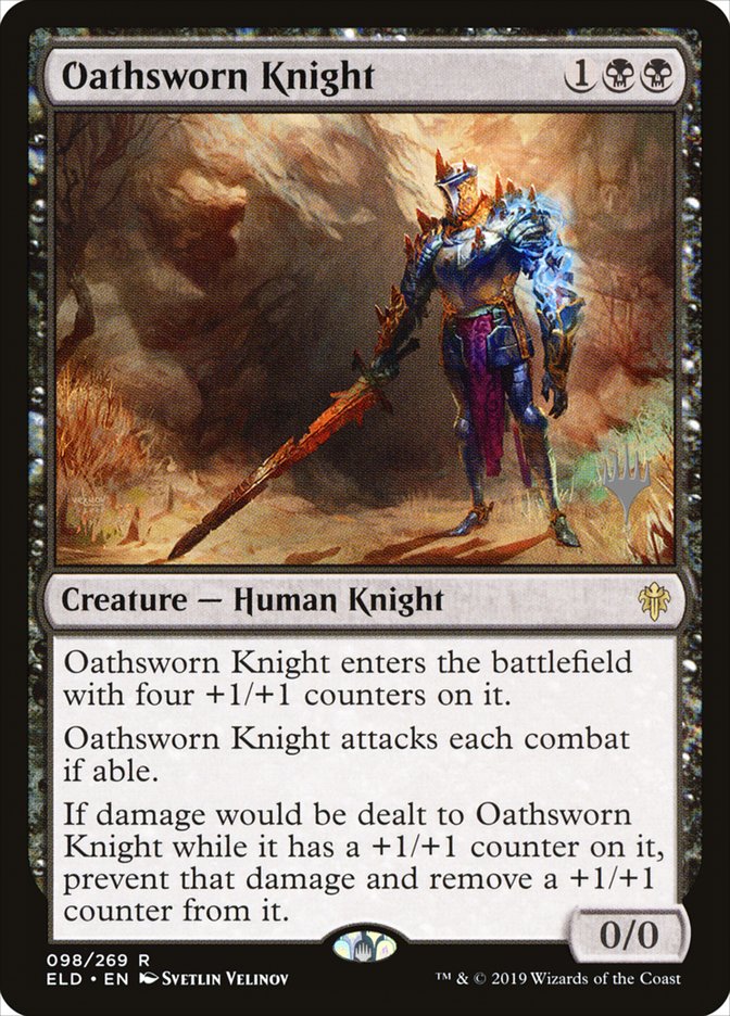 Oathsworn Knight (Promo Pack) [Throne of Eldraine Promos] | Game Grid - Logan