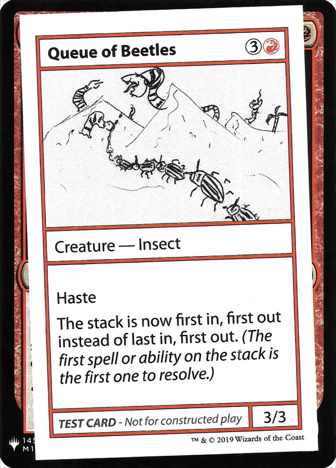 Queue of Beetles [Mystery Booster Playtest Cards] | Game Grid - Logan