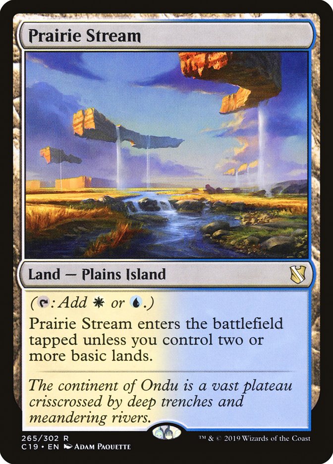 Prairie Stream [Commander 2019] | Game Grid - Logan