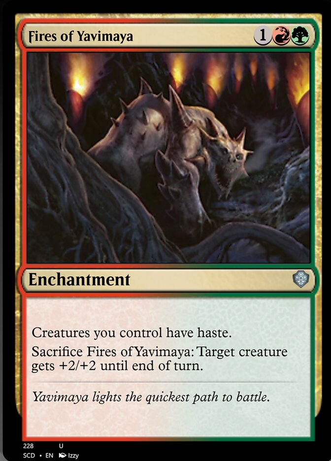 Fires of Yavimaya [Starter Commander Decks] | Game Grid - Logan