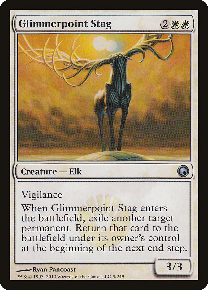 Glimmerpoint Stag [Scars of Mirrodin] | Game Grid - Logan