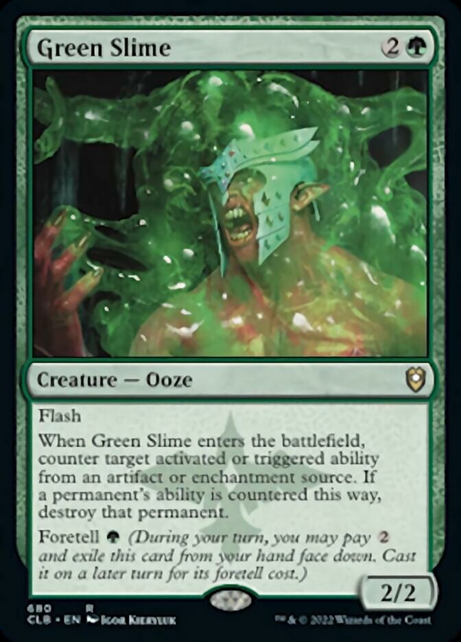 Green Slime [Commander Legends: Battle for Baldur's Gate] | Game Grid - Logan