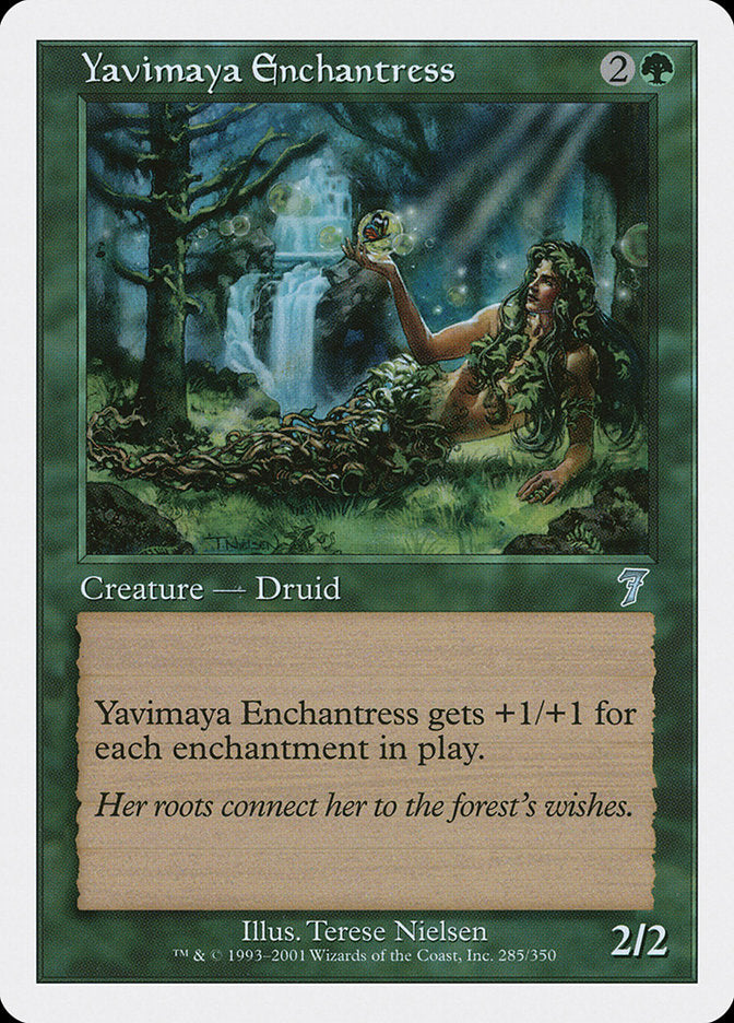 Yavimaya Enchantress [Seventh Edition] | Game Grid - Logan