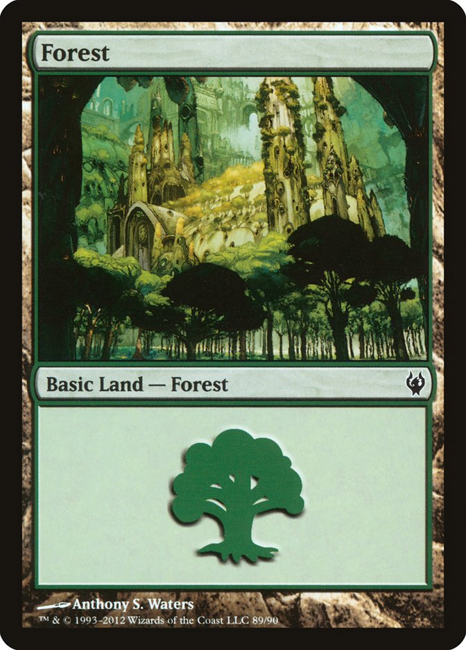 Forest (89) [Duel Decks: Izzet vs. Golgari] | Game Grid - Logan