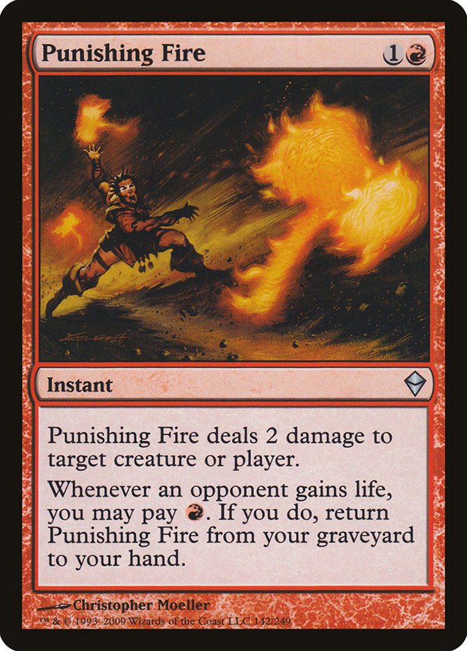 Punishing Fire [Zendikar] | Game Grid - Logan