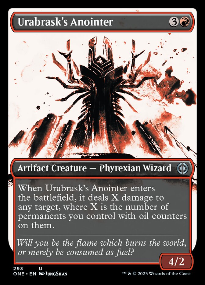 Urabrask's Anointer (Showcase Ichor) [Phyrexia: All Will Be One] | Game Grid - Logan