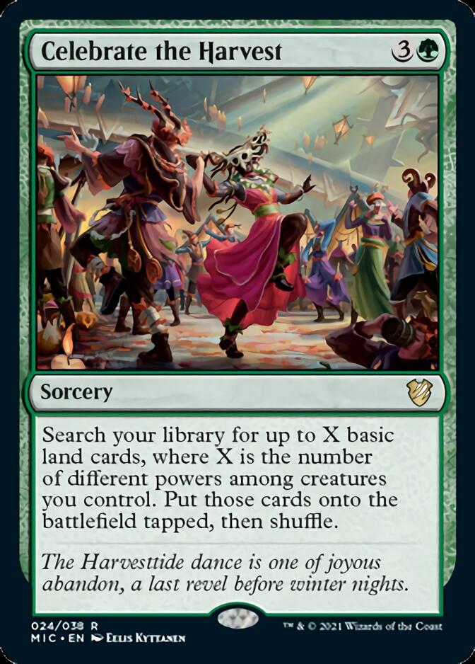 Celebrate the Harvest [Innistrad: Midnight Hunt Commander] | Game Grid - Logan