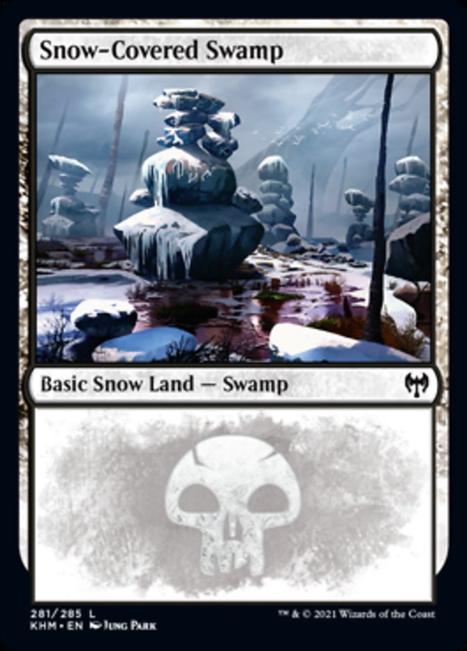 Snow-Covered Swamp (281) [Kaldheim] | Game Grid - Logan