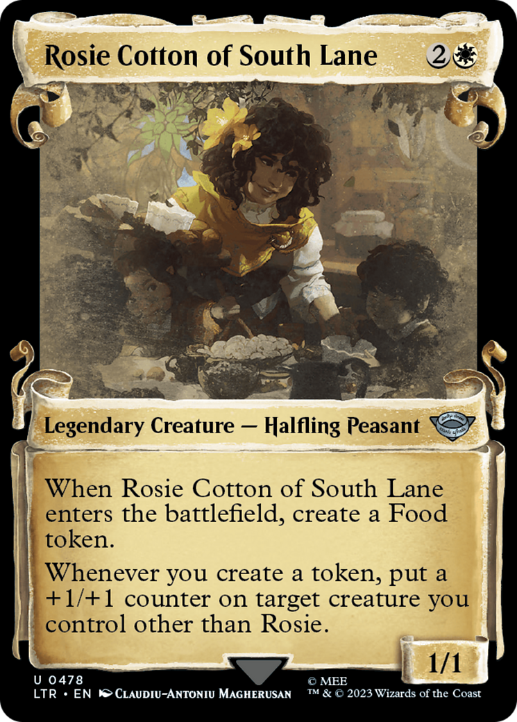 Rosie Cotton of South Lane [The Lord of the Rings: Tales of Middle-Earth Showcase Scrolls] | Game Grid - Logan