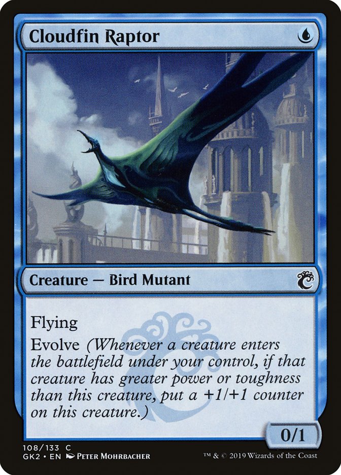 Cloudfin Raptor [Ravnica Allegiance Guild Kit] | Game Grid - Logan