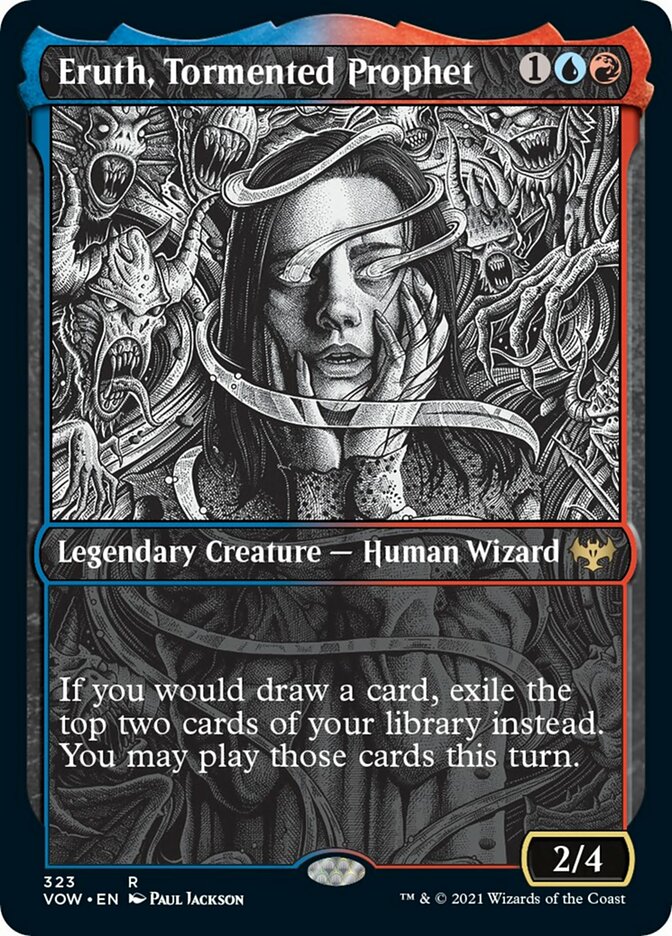 Eruth, Tormented Prophet (Showcase Eternal Night) [Innistrad: Crimson Vow] | Game Grid - Logan