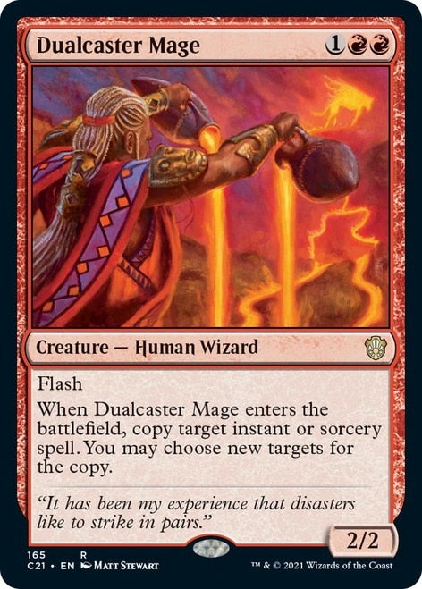 Dualcaster Mage [Commander 2021] | Game Grid - Logan