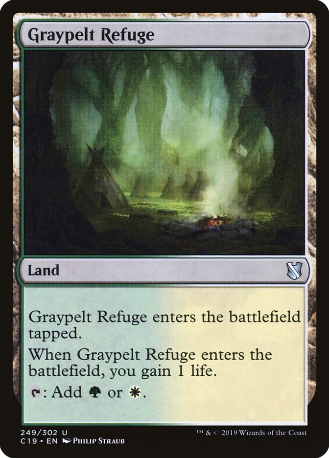 Graypelt Refuge [Commander 2019] | Game Grid - Logan