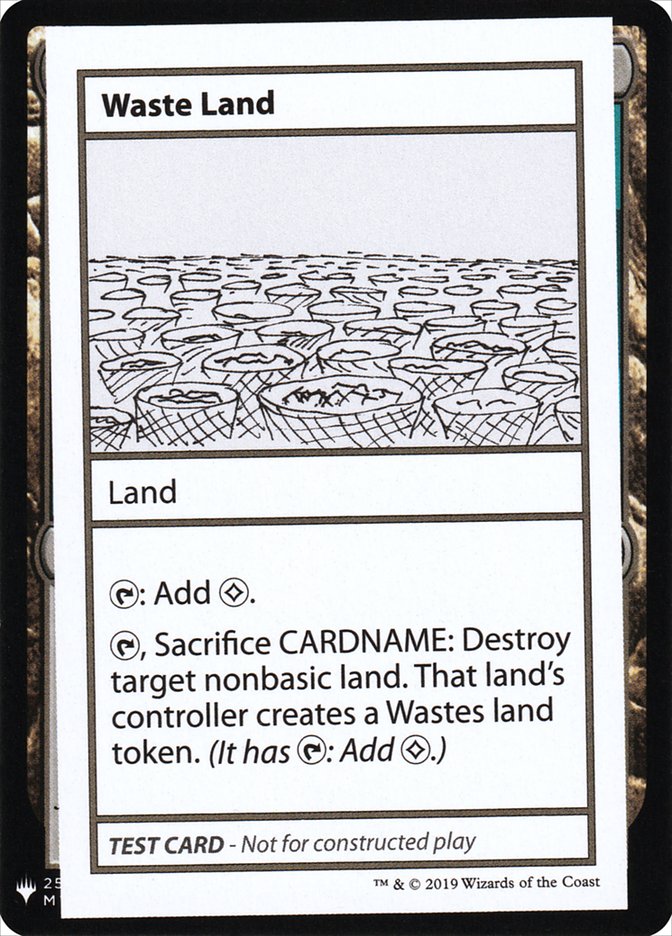 Waste Land [Mystery Booster Playtest Cards] | Game Grid - Logan