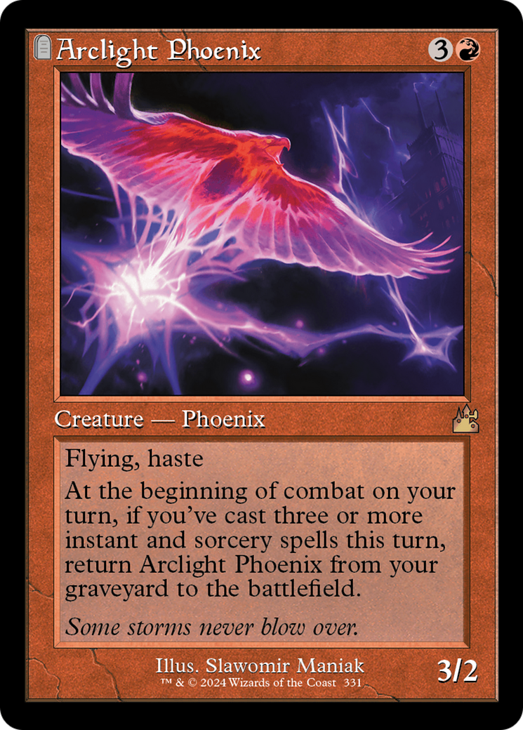 Arclight Phoenix (Retro Frame) [Ravnica Remastered] | Game Grid - Logan